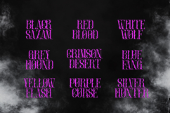 Nevron Sin | Black Metal Typeface Product Image 5