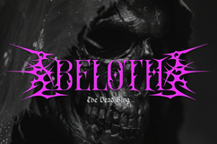 Nevron Sin | Black Metal Typeface Product Image 6