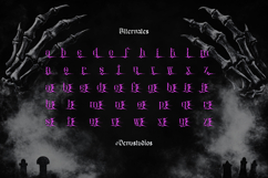 Nevron Sin | Black Metal Typeface Product Image 11