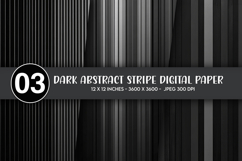 Dark Abstract Stripe Digital Paper Product Image 1