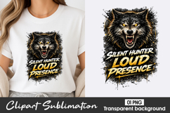Silent Hunter Loud Presence Clipart PNG Product Image 1