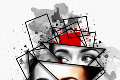 Creative Abstract Mixed Media Photoshop Effect Product Image 5