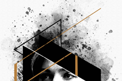 Mixed Media Abstract Art Photoshop Template Product Image 3