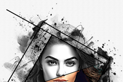 Abstract Mixed Media Art Effect Product Image 3