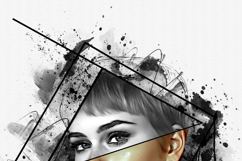 Abstract Mixed Media Art Effect Product Image 6