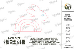 New Baby Gift Laser Cut. Baby Birth Stats Decor SVG Product Image 2