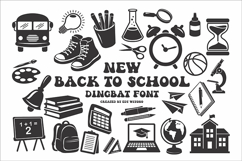 New Back To School Font Product Image 1