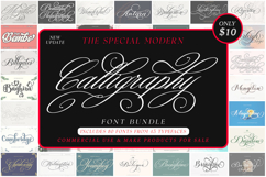 The Special Modern Calligraphy Font Bundle Update Product Image 1