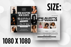 New Clients Booking Flyer Canva Editable Templates Product Image 5