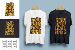 New Day New Sprit Typography SVG T-shirt Design