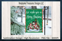 We Wish You a Merry Christmas Sublimation PNG Printable Product Image 2