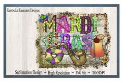 Mardi Gras Sublimation PNG|Mardi Gras T-Shirt Printable Product Image 1