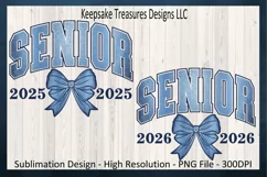 Senior 2025 Sublimation PNG Design|Class of 2026|Graduation Product Image 1