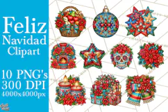 Feliz Navidad Clipart | Latino Culture Christmas Product Image 1