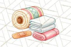Farm Animal Nurse Clipart PNG | Nursing Sublimation Product Image 2
