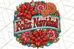 Feliz Navidad Clipart | Latino Culture Christmas Product Image 4