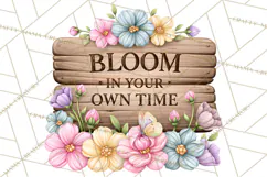 Floral Hope and Healing Inspirational Sympathy Quotes Product Image 6