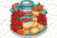 Feliz Navidad Clipart | Latino Culture Christmas Product Image 5
