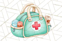 Farm Animal Nurse Clipart PNG | Nursing Sublimation Product Image 8