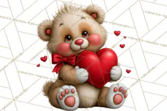 Valentine PNG Clipart | Valentines Day Characters Product Image 9
