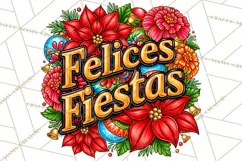 Feliz Navidad Clipart | Latino Culture Christmas Product Image 9