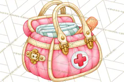 Farm Animal Nurse Clipart PNG | Nursing Sublimation Product Image 10