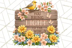Floral Hope and Healing Inspirational Sympathy Quotes Product Image 4