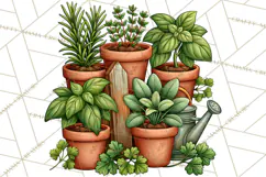 Flourishing Farm Rustic Farmhouse PNG Clipart Product Image 7