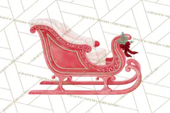 Christmas Watercolor Clipart PNG Illustrations Product Image 2