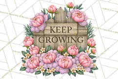 Beautiful Blooms Inspirational Floral PNG Clipart Product Image 6