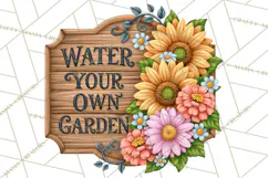 Beautiful Blooms Inspirational Floral PNG Clipart Product Image 9