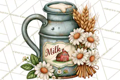 Flourishing Farm Rustic Farmhouse PNG Clipart Product Image 4
