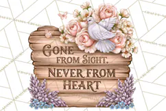Floral Hope and Healing Inspirational Sympathy Quotes Product Image 5