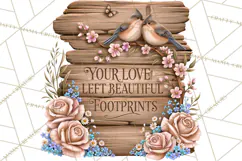 Floral Hope and Healing Inspirational Sympathy Quotes Product Image 6