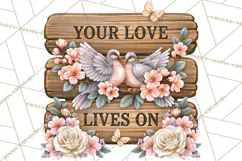 Floral Hope and Healing Inspirational Sympathy Quotes Product Image 7