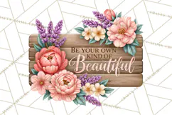 Beautiful Blooms Inspirational Floral PNG Clipart Product Image 6