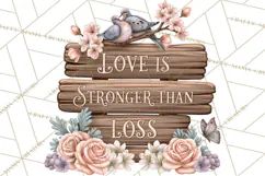 Floral Hope and Healing Inspirational Sympathy Quotes Product Image 9