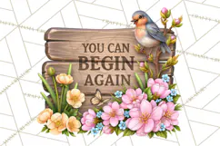 Floral Hope and Healing Inspirational Sympathy Quotes Product Image 10