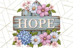 Beautiful Blooms Inspirational Floral PNG Clipart Product Image 9