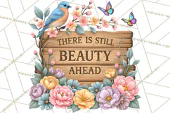Floral Hope and Healing Inspirational Sympathy Quotes Product Image 11