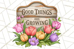 Beautiful Blooms Inspirational Floral PNG Clipart Product Image 6