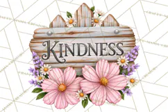 Beautiful Blooms Inspirational Floral PNG Clipart Product Image 6