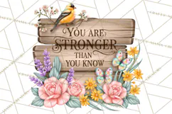 Floral Hope and Healing Inspirational Sympathy Quotes Product Image 2