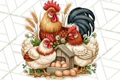 Flourishing Farm Rustic Farmhouse PNG Clipart Product Image 2