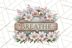 Beautiful Blooms Inspirational Floral PNG Clipart Product Image 2