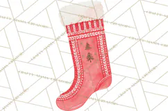 Christmas Watercolor Clipart PNG Illustrations Product Image 8