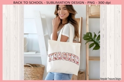 Teacher Back To School Png, School Shirt, Retro School Product Image 3