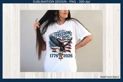 America 250 Anniversary 1776-2026 USA Patriotic Png Product Image 2
