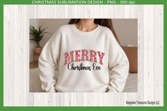 Merry Christmas Eve &amp; Merry Christmas Bright Patchwork Png Product Image 2