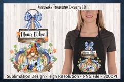 Mom&#039;s Kitchen, Fall Gnome Tiered Tray, Sublimation png Product Image 2